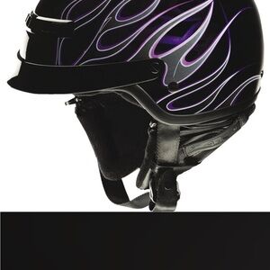 Nomad Black Hellfire with Purple Flames